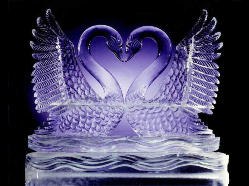 esculturas de hielo para bodas en