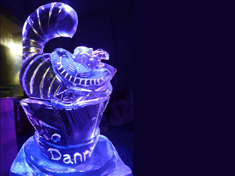 Esculturas de hielo para fiestas infantiles